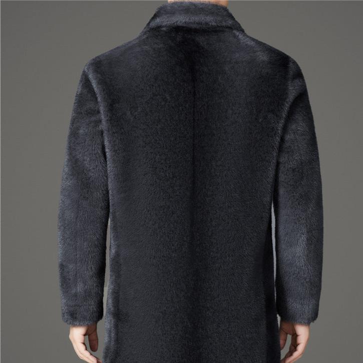 Romano™ Men's Luxury Faux Fur Coat