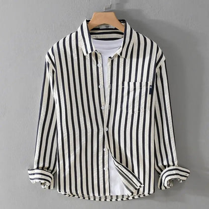 Mathis™ Men's Striped Shirt